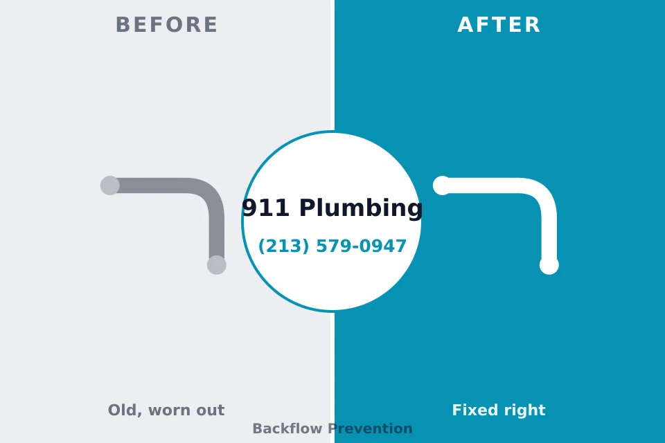 Before and after: plumbing company Sandwich, IL